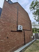 Air conditioning indoor wall unit installation